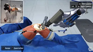 Medical VR Total Knee Surgical Simulator Demonstration - Wraith-VR - Ghost Medical