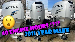 Watch This 2011 Honda 50 Efi With Only 40 Hours On It Start Up And Take A Test Run!