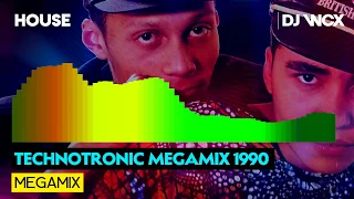 Technotronic Megamix   Feat Ya Kid K & MC Eric  1990