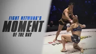 Moment of the Day: Ariane Lipski Stops Shiela Gaff at KSW 36