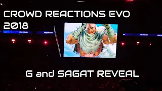 Crowd Reactions EVO 2018 Sagat and G Reveal Street Fighter V