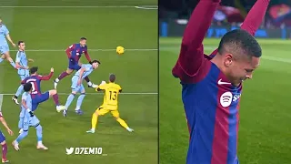 Vitor Roque in Tears After Scoring his First Barcelona Goal vs Osasuna 😢 | Barcelona 1-0 Osasuna |