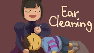 ASMR Nanny Cleans Your Ears 👂🖌️🧼 - brushing, gentle scraping, softly spoken [binaural role play]