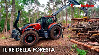 Nei boschi con Valtra T235 e Kesla 316 T: la coppia da battere!