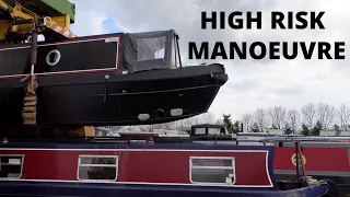 NARROWBOAT | Our LIVE ABOARD lifestyle has a HIGH RISK MANOEUVRE | Episode 53