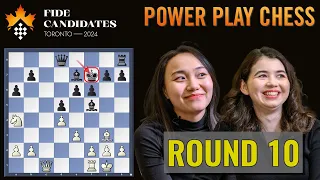 Aleksandra Goryachkina vs Lei Tingjie | Women's FIDE Candidates 2024 | Round 10