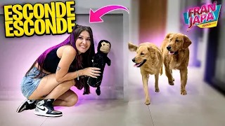 ESCONDE ESCONDE COM MEUS CACHORROS !- Fran Japa