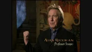 Harry Potter and the Chamber of Secrets - Alan Rickman short interview