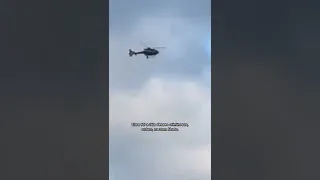 Bandidos tentam derrubar helicóptero no Rio de Janeiro. #BandJornalismo