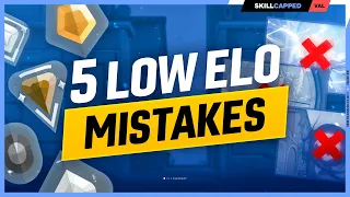 5 TERRIBLE Low Elo Mistakes YOU Make (And How To Fix Them) - Valorant