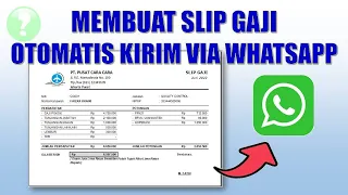 Cara Membuat Slip Gaji yang Bisa Dikirim Via Whatsapp