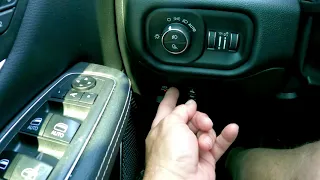 Dodge Ram Auto Park Brake Disengage How To Turn Off