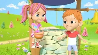 Jack and Jill | Kindergarten Nursery Rhyme Songs for Children | Kids Cartoons by Little Treehouse