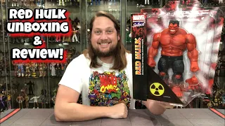 Red Hulk Marvel Select Unboxing & Review! Better Then Green Hulk??