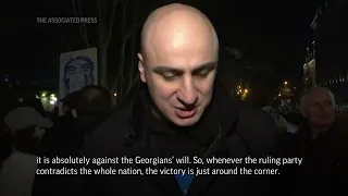 Tbilisi protestors face police crackdown