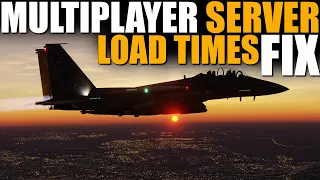 How To REDUCE LOAD TIMES By HALF In DCS World Multiplayer!