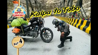 किन्नौर के पहाड़ सबसे ख़तरनाक 😱 l Spiti Circuit 2022 Day 4🏔️ | kalpa to tabo | #spiti #kaza #spiti2022