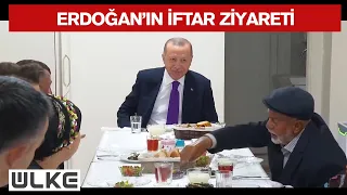 Cumhurbaşkanı Erdoğan, Ankara'nın Ayaş ilçesinde hayvancılıkla uğraşan bir aileye iftarda konuk oldu