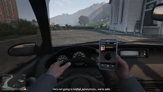 Jimmy calls Michael after Trevor's death - GTA 5