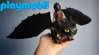 BEST TOOTHLESS TOY? Toothless & Hiccup Playmobil Set - Review
