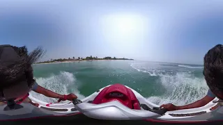 Experience Jet Ski Ride in 360° VR Video