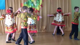 Детский танец "Кадриль"