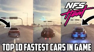 Need for Speed Heat - Top 10 FASTEST CARS