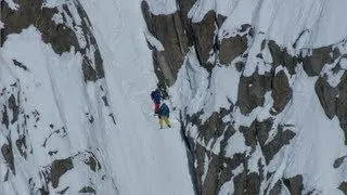 Chamonix First Descent! Douds Charlet & Vivian Bruchez, Frigor Couloir