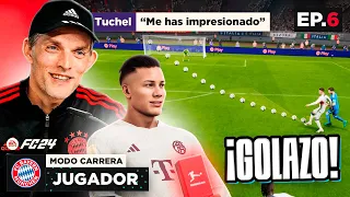 ¡GOLAZO HISTÓRICO de KEVINALDO y DEBUT en CHAMPIONS! | FC 24 Modo Carrera Jugador | EP 6