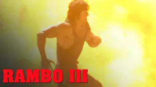 'Rambo Under Fire' Scene | Rambo III