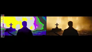 Roger Deakins Tribute False Colour - Side by Side