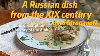 Recipe for Authentic Beef Stroganoff: A Timeless Classic of Russian Cooking