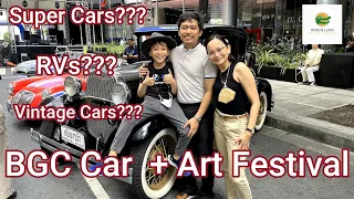 BGC Car and Art Festival 2023 • @WhenLiam Explores Car Shows!