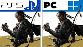 Ghost of Tsushima: Director's Cut | PS5 vs PC | Graphics Comparison | Analista De Bits