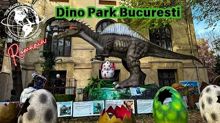 Dino Park Bucuresti. Walk Through an Outdoor Animatronic Dinosaur History Museum, Bucharest Romania