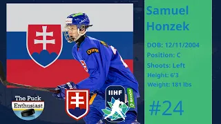 #24 Samuel Honzek (DY) Shift by Shift 9.08.22 U20 IIHF World Championship Slovakia