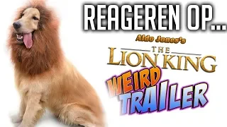 REAGEREN OP... Aldo Jones' The Lion King - WEIRD TRAILER