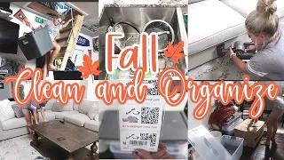 FALL CLEAN AND ORGANIZE WITH ME 2022 / FALL CLEANING MOTIVATION / PREPPING FOR FALL