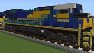 Minecrafting Tutorial - CSX 1899 Pere Marquette Heritage Locomotive