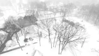 Winter Storm Jonas Drone