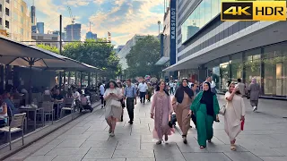 Middle East of Germany: Frankfurt 2023 🇩🇪Walking Tour of Frankfurt City Centre ▶️ 1 Hour [4K HDR]