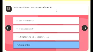 NISHTHA 2.0 Course 12 Toy Based Pedagogy