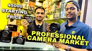 Camera Market In Delhi Kucha Chaudhary Market Sony M3 Canon nikon Camera available