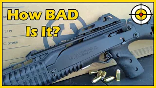 The WORST Carbine Ever? Hi-Point 4595TS .45ACP Carbine Range Review & First Shots.