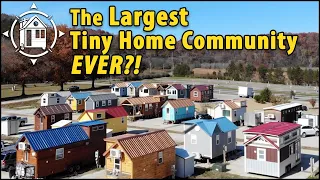 Building 700+ Tiny Homes & the Largest Tiny House Community Ever! (Tennessee)