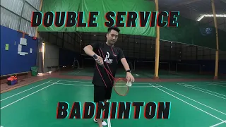 BADMINTON SERVICE  - Double - Mixed Double - Episode 14