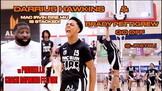 Mac Irvin Fire 14u SHOWS OUT @ Jr. EYBL -  Darrius Hawkins & Brady Pettigrew Make a DYNAMIC DUO! 🔥