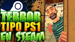 Juegos de TERROR en Steam con Gráficos tipo PLAYSTATION 1 | PSX en Steam por 8BitRichy