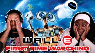 STRESSED OUT OVER ROBOTS!! - First Time Watching *WALL-E* Movie Reaction