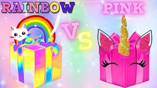 Escolha seu presente 🎁 Choose Your Gift Rainbow VS Pink 🎁 Elige Tu Regalo 🎁